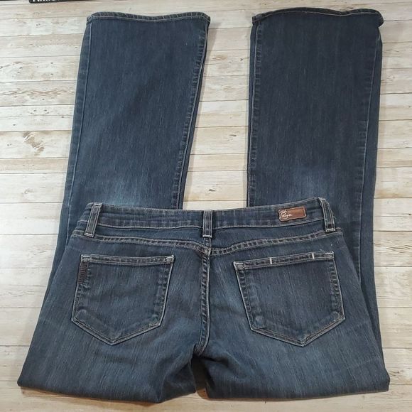 |‎ Paige | Low Rise Canyon Boot Jeans Size 27 - Picture 5 of 15